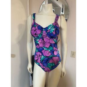 NWT vintage SABBIA Canada Bust Enhancing Bathing Suit 14
